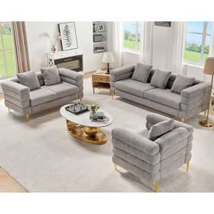 Grey Living Room Sets & Couches You'll Love | Wayfair
